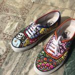 shoe design painting