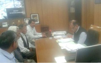 उक्रांद प्रतिनिधिमंडल ने मुख्य सचिव से की मुलाकात ukd representative meets with chief secretary