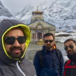 Braving icy winds Kunal, Salil, Lokesh Adhikari shoot in Kedarnath