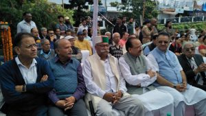 Dignitaries, Mussoorie, Shaheed Sthal