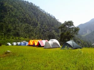 Camping, Mountaineering