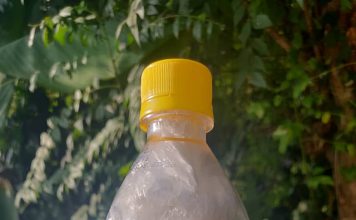 Message in a plastic bottle