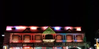 lights, mussoorie library, kitabghar, gandhi chowk