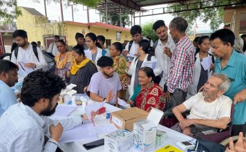 Himalayan Hospital holds Health Camp