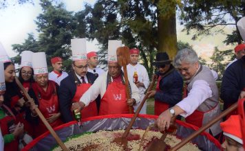 Festive cheer begins with cake mixing ceremony at Welcomhotel The Savoy
