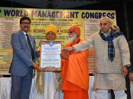 Dr. Vijay Dhasmana conferred “National University Governance & Development Award–2025”