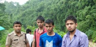 youths rescued from river by police