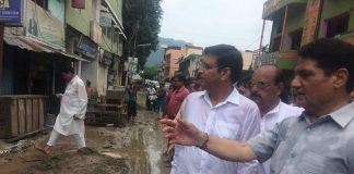 pritam singh visits calamity affected areas