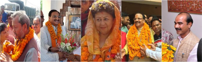 BJP victory on 5 seats in Uttarakhand