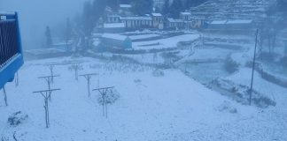 बर्फबारी